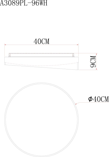 Потолочный светильник Arte Lamp Wurren A3089PL-96WH изображение в интернет-магазине Cramer Light фото 2