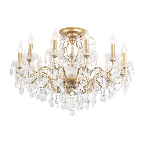 Люстры на штанге Crystal Lux MONTANA PL12 изображение в интернет-магазине Cramer Light фото 4