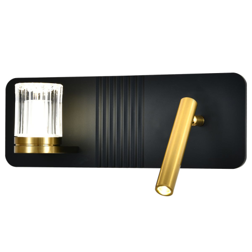 Настенный светильник Indigo Rilievo 14032/2W Black V000202L изображение в интернет-магазине Cramer Light