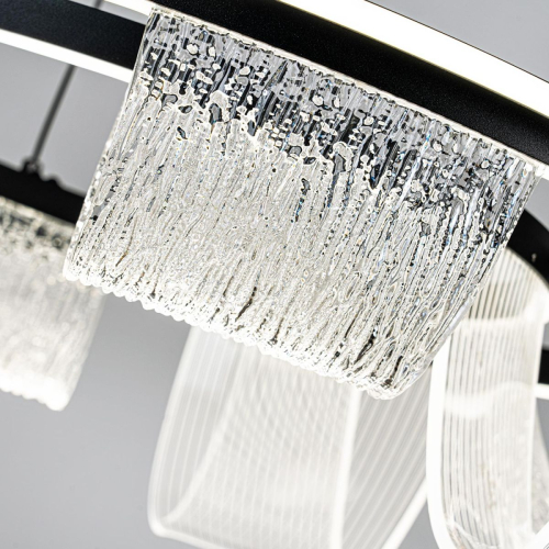 Подвесная люстра LED4U L7706-630 BK изображение в интернет-магазине Cramer Light фото 7