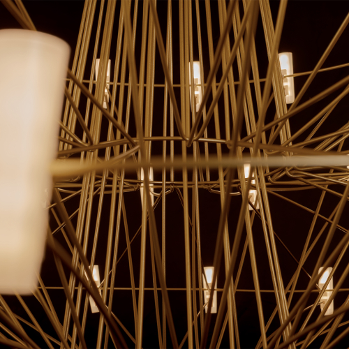 Подвесная люстра LOFT IT Coppelia 10476 Gold изображение в интернет-магазине Cramer Light фото 8