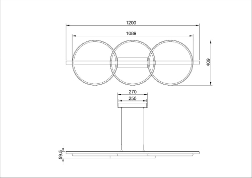 Подвесная люстра Arte Lamp Fluido A3913SP-24BK изображение в интернет-магазине Cramer Light фото 2