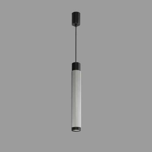 Подвесной светильник iLedex Delta 2366-1 BK+SL изображение в интернет-магазине Cramer Light