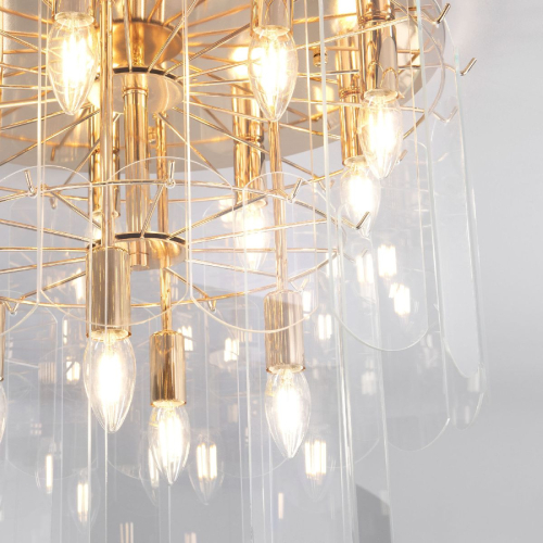 Потолочная люстра Eurosvet Claire 60170 золото Smart a070628 изображение в интернет-магазине Cramer Light фото 5