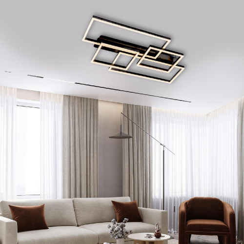 Потолочная люстра LED4U L11046-4 BK изображение в интернет-магазине Cramer Light фото 8