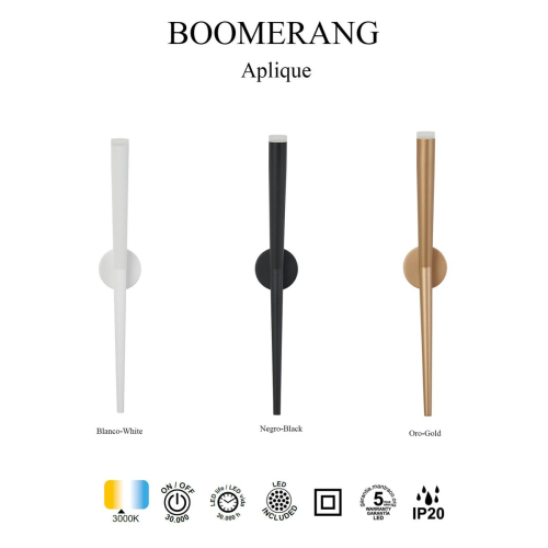 Настенный светильник Mantra Boomerang 9246 изображение в интернет-магазине Cramer Light фото 8