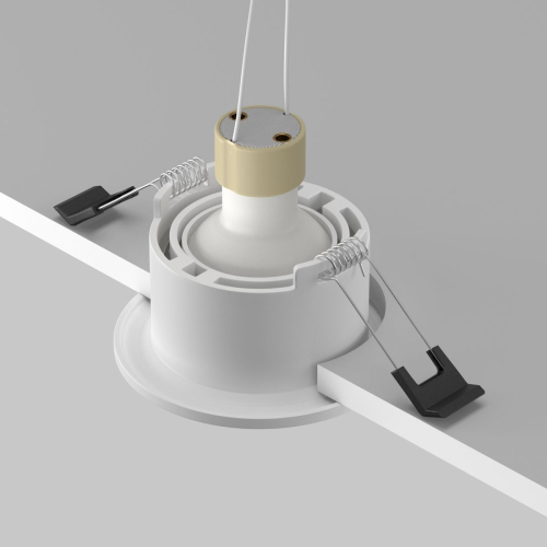 Встраиваемый светильник Maytoni Technical Slim DL027-GU10-W изображение в интернет-магазине Cramer Light фото 5