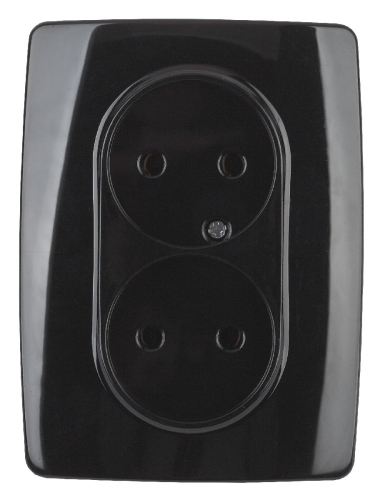 Розетка 2x2P Эра 12-2107-06 Б0031243 дополнительное фото