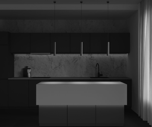 Подвесной светильник Maytoni Focus Led P072PL-L12W4K-BS изображение в интернет-магазине Cramer Light фото 15