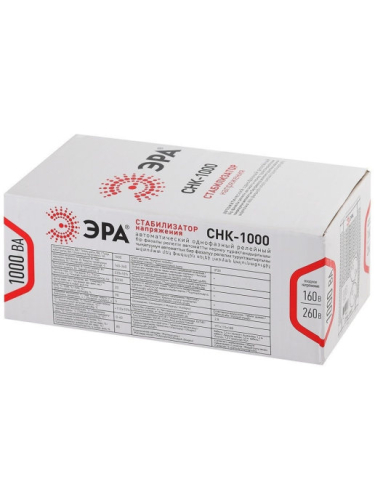 Стабилизатор Эра СНК-1000 Б0032469 дополнительное фото фото 6
