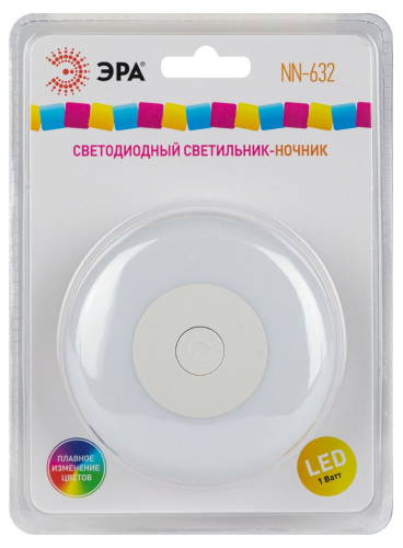 Ночник Эра NN-632-SW-W Б0057215 изображение в интернет-магазине Cramer Light фото 2