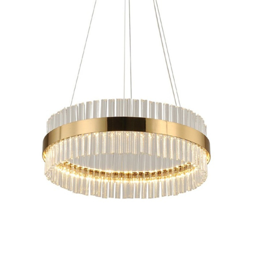 Подвесная люстра Delight Collection Saturno D8532P/R gold изображение в интернет-магазине Cramer Light