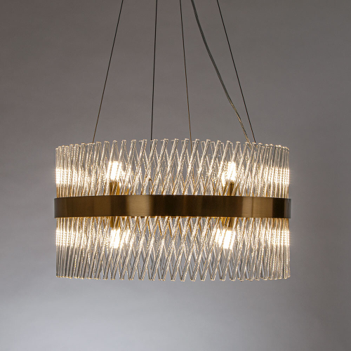 Подвесная люстра Arte Lamp Acapulco A1073LM-12PB изображение в интернет-магазине Cramer Light фото 2