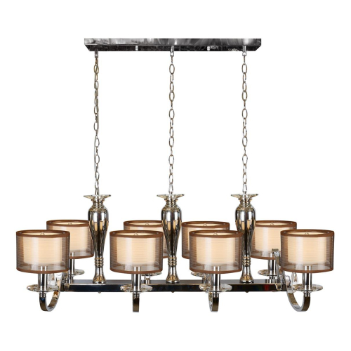 Подвесная люстра iLamp Mario RM16001/8PCR изображение в интернет-магазине Cramer Light фото 2