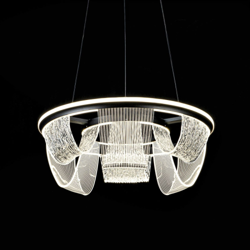 Подвесной светильник LED4U L7706-460 BK изображение в интернет-магазине Cramer Light фото 4