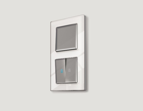 Рамка двухместная Ambrella Volt Platos AF330102 дополнительное фото фото 3