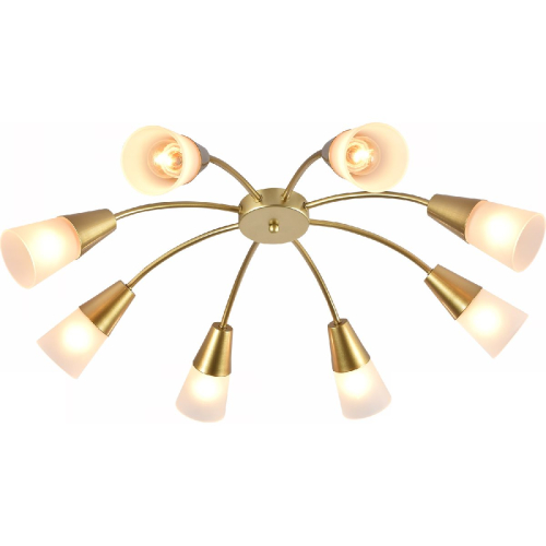 Потолочная люстра Reluce 01266-0.3-08B GOLD изображение в интернет-магазине Cramer Light