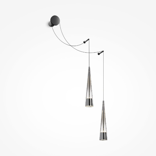 Настенный светильник Maytoni Sintesi P090WL-L24CH3K изображение в интернет-магазине Cramer Light фото 4
