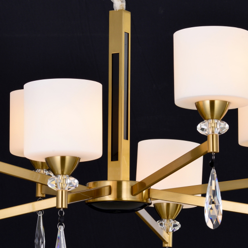 Подвесная люстра Illumico IL5182-8PLS-29 BRASS KELTIC изображение в интернет-магазине Cramer Light фото 4