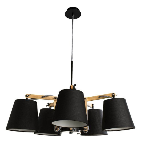 Подвесная люстра Arte Lamp Pinocchio A5700LM-5BK изображение в интернет-магазине Cramer Light фото 4