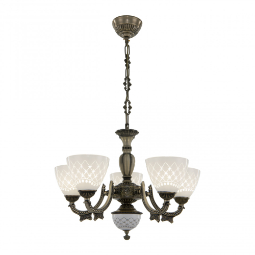 Подвесная люстра Arte Milano 343837/5 AB изображение в интернет-магазине Cramer Light фото 5
