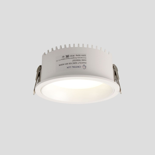Встраиваемый светильник Crystal Lux CLT 529C105 WH 4000K изображение в интернет-магазине Cramer Light