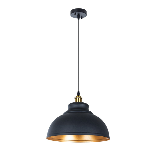 Подвесной светильник Arte Lamp Cappello A7039SP-1BK изображение в интернет-магазине Cramer Light