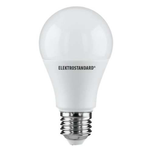 Лампа светодиодная Elektrostandard E27 10W 3300K груша матовая 4690389051647 изображение в интернет-магазине Cramer Light