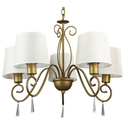Подвесная люстра Arte Lamp Carolina A9239LM-5BR изображение в интернет-магазине Cramer Light