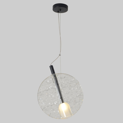 Подвесной светильник Crystal Lux FROZEN SP1 BLACK изображение в интернет-магазине Cramer Light фото 5