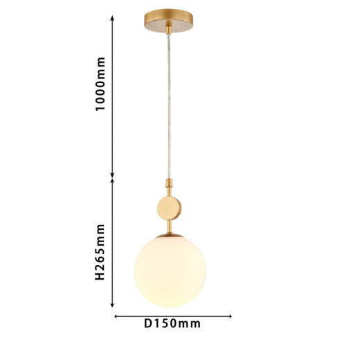Подвесной светильник Favourite Absolute 2928-1P изображение в интернет-магазине Cramer Light фото 6