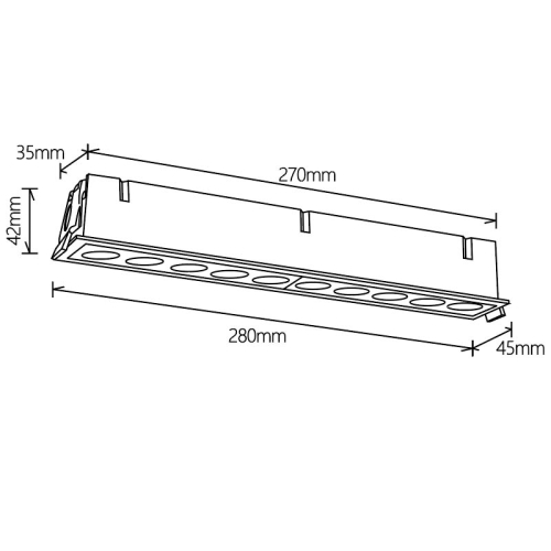 Встраиваемый светильник Mantra Blau 9134 изображение в интернет-магазине Cramer Light фото 3