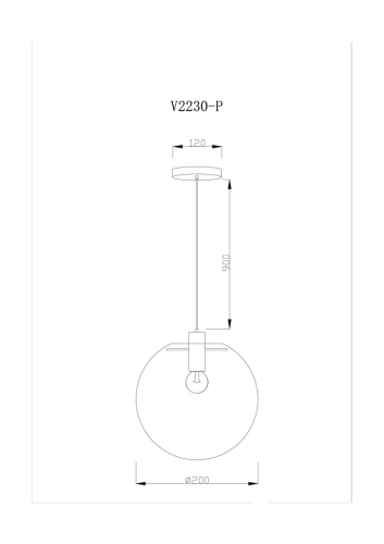 Подвесной светильник Moderli Aurora V11538-1P изображение в интернет-магазине Cramer Light фото 8