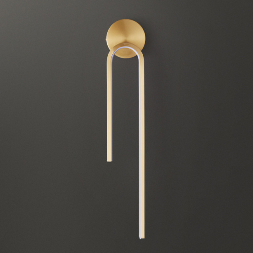 Настенный светильник Imperiumloft Wiki Wall Brass 227112-23 изображение в интернет-магазине Cramer Light фото 2