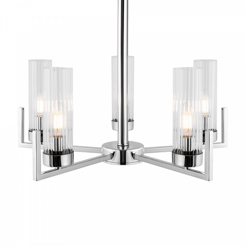 Подвесная люстра Freya Adeline FR5214PL-05CH изображение в интернет-магазине Cramer Light фото 4