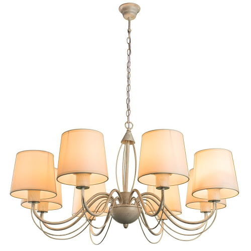 Подвесная люстра Arte Lamp Orlean A9310LM-8WG изображение в интернет-магазине Cramer Light фото 5