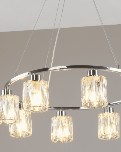 Подвесная люстра Moderli Prismique V11708-8P изображение в интернет-магазине Cramer Light фото 4