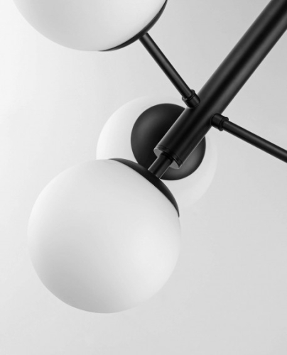 Подвесной светильник Lampit Ledo TP 2022-4 BK изображение в интернет-магазине Cramer Light фото 2