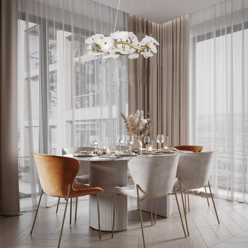 Подвесная люстра Loft IT Bloom 10352/850 AB изображение в интернет-магазине Cramer Light фото 7