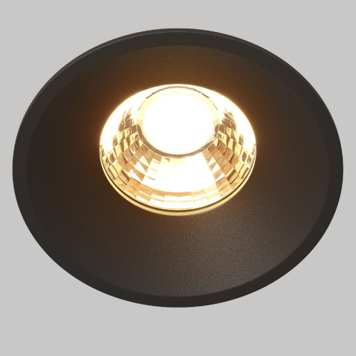 Встраиваемый светильник Maytoni Round DL058-12W2.7K-B изображение в интернет-магазине Cramer Light фото 2