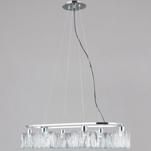 Подвесная люстра Illumico IL0834-6PSQ-26 CR DS изображение в интернет-магазине Cramer Light фото 3