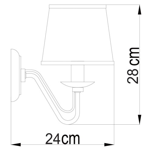 Бра Arte Lamp Furore A1150AP-1CC дополнительное фото фото 5