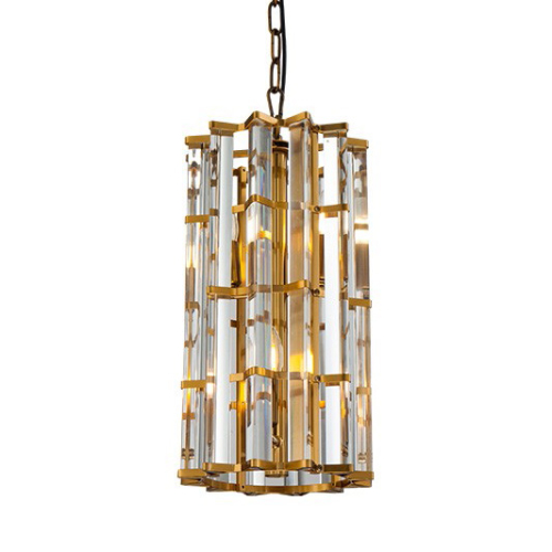 Подвесной светильник Delight Collection Etro KR0966P-4 brass изображение в интернет-магазине Cramer Light