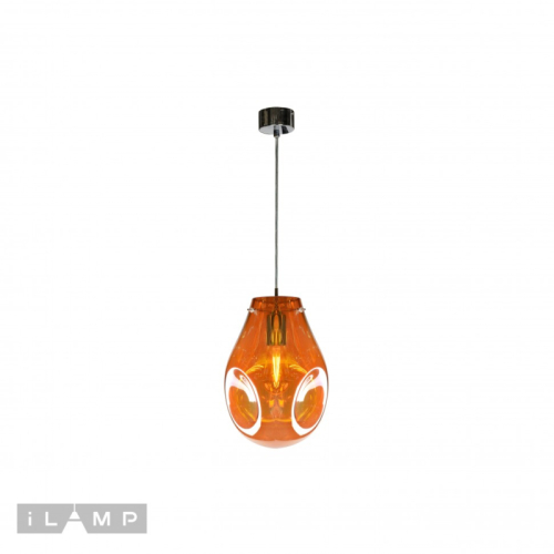 Подвесной светильник iLamp Pear 8827/1P TEA изображение в интернет-магазине Cramer Light