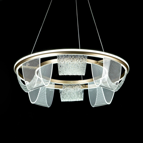 Подвесная люстра LED4U L7706-630 GD изображение в интернет-магазине Cramer Light фото 3