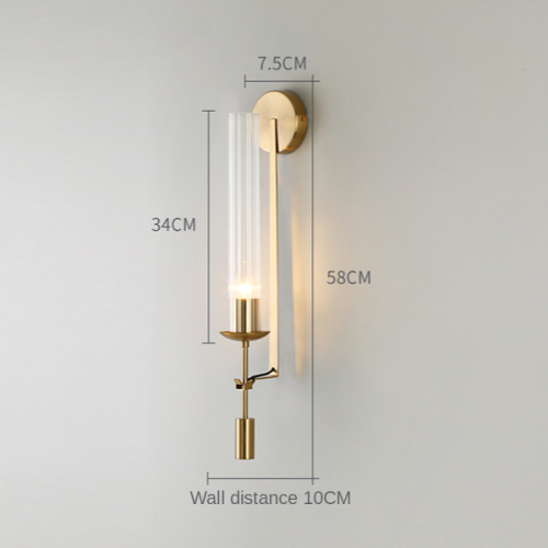 Бра Delight Collection Wall lamp 88043W brass дополнительное фото фото 7
