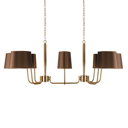 Подвесная люстра Loft IT Hilton 10527/8 Brass изображение в интернет-магазине Cramer Light фото 5