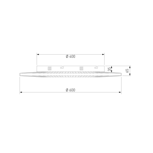 Потолочный светильник Eurosvet Kreis 101003 LED белый a071495 изображение в интернет-магазине Cramer Light фото 5