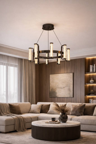 Подвесной светильник Modestyle MS.2340.600 BK изображение в интернет-магазине Cramer Light фото 2