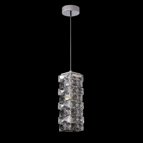 Подвесной светильник Crystal Lux ROLANDO SP1.3 CHROME изображение в интернет-магазине Cramer Light фото 2